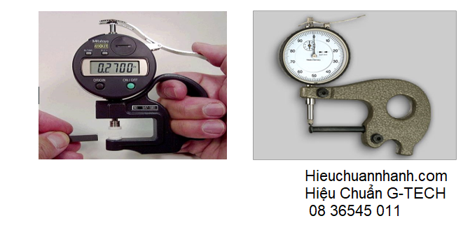 Hiệu Chuẩn Thickness Tester (Đo Độ Dày)-Dịch vụ hiệu chuẩn nhanh G-TECH