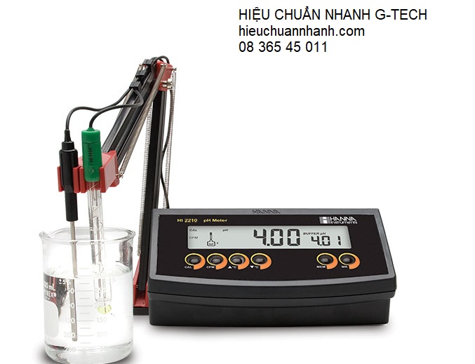 Hiệu chuẩn máy đo độ pH các hãng- Hiệu chuẩn nhanh G-TECH
