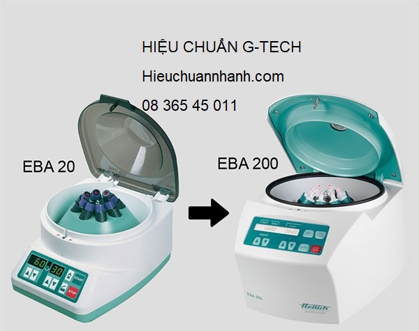 Hiệu chuẩn máy ly tâm và thiết bị chuyển động quay.
