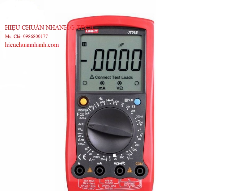 Hiệu chuẩn đồng hồ vạn năng số SEW 6410 DM.Hiệu chuẩn nhanh G-tech