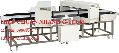  Hiệu chuẩn máy dò kim loại dạng băng tải SANKO SC1-600 (Đầu đơn; 600mm; 25m/phút).Hiệu chuẩn nhanh G-tech