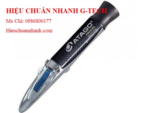 Hiệu chuẩn  khúc xạ kế đo độ mặn ATAGO MASTERS28M.Hiệu chuẩn nhanh G-tech