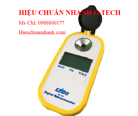 Hiệu chuẩn khúc xạ kế đo độ mặn NaCl EZDO PDR-108-2 (0.0-28.0%; ±0.2%).Hiệu chuẩn nhanh Gtech