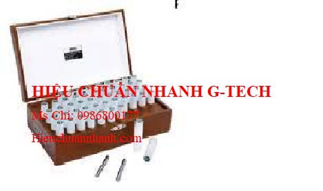 Hiệu chuẩn bộ dưỡng đo hình trụ 31 chi tiết Insize 4166-0D (Ø0.20~0.50/0.01mm).Hiệu chuẩn nhanh G-tech