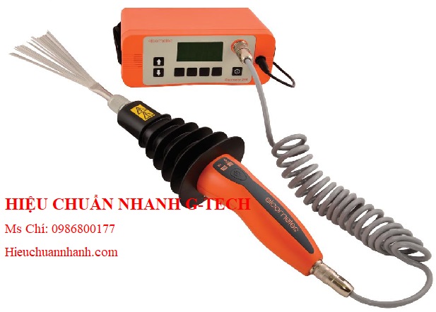 Hiệu chuẩn máy kiểm tra độ kín bề mặt lớp phủ Elcometer D266-4.Hiệu chuẩn nhanh G-tech