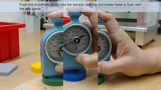 Hướng dẫn sử dụng hiệu chuẩn độ cứng cao su Type A Durometer