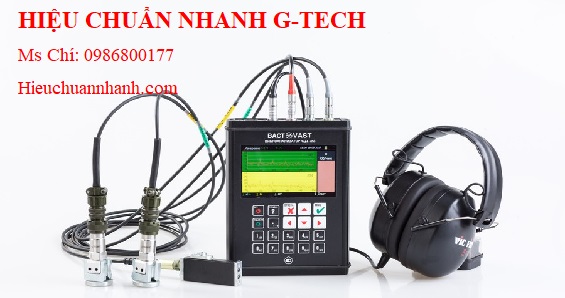 Hiệu chuẩn  máy phân tích rung và cân bằng động VAST DC-23 in advanced kit.Hiệu chuẩn nhanh G-tech