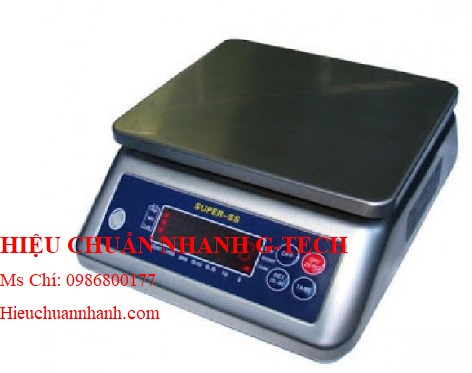Hiệu chuẩn cân điện tử chống nước FFN 3K0.5IPN (3 kg/0.5 g, IP65) Kern.Hiệu chuẩn nhanh G-tech