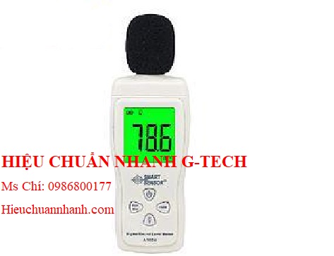 Hiệu chuẩn  máy đo âm thanh Smartsensor AS804 (30~130 dBA; ±1.5dB).Hiệu chuẩn nhanh G-tech