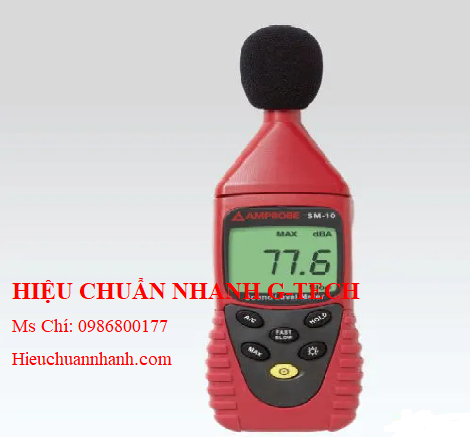  Hiệu chuẩn thiết bị đo độ ồn âm thanh Amprobe SM-10 Amprobe SM-10.Hiệu chuẩn nhanh G-tech