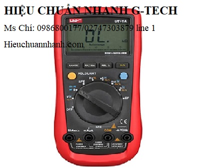 Hiệu chuẩn  đồng hồ vạn năng UNI-T UT61A (1000V,10A, ±0.5%).Hiệu chuẩn nhanh G-tech