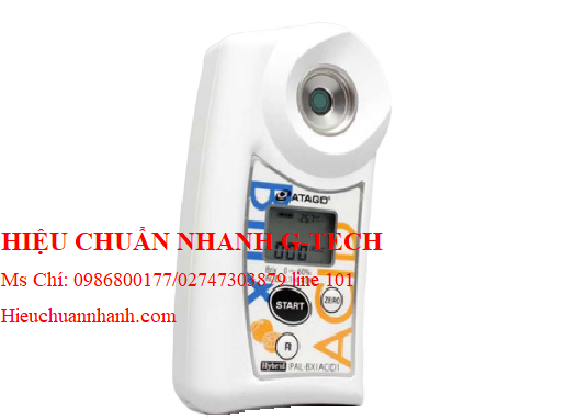 Hiệu chuẩn khúc xạ kế đo độ ngọt/Acid PAL-BX/ACID2.Hiệu chuẩn nhanh G-tech