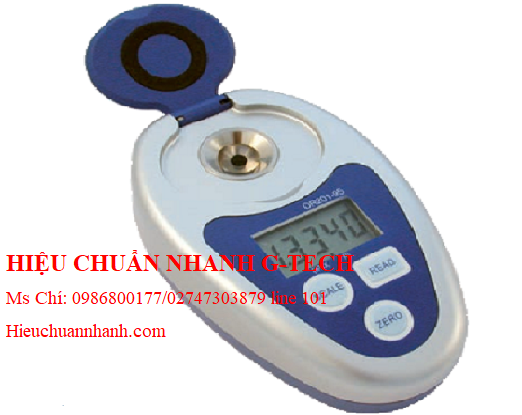 Hiệu chuẩn khúc xạ kế đo độ ngọt KRUSS DR201-95 (nD 1.3330–1.5318; 0–95 %Brix).Hiệu chuẩn nhanh G-tech