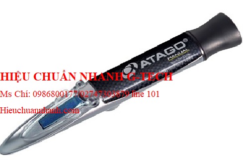 Hiệu chuẩn khúc xạ kế đo độ ngọt ATAGO MASTER-80H (30.0~80.0%).Hiệu chuẩn nhanh G-tech