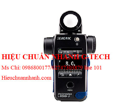 Hiệu chuẩn máy đo cường độ ánh sáng SPEEDMASTER SEKONIC L-858D-U (-5~22.9 EV).Hiệu chuẩn nhanh G-tech