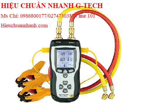 Hiệu chuẩn máy phân tích độ quá nhiệt và quá lạnh trong HVAC CEM DT-8921 (-40~204ºC, 0~500 psi).Hiệu chuẩn  nhanh G-tech