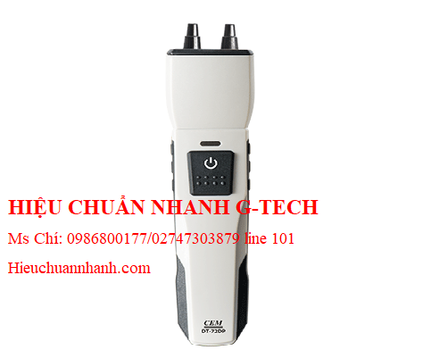 Hiệu chuẩn máy đo áp suất chênh lệch CEM DT-72DP+ (-150~150hPa).Hiệu chuẩn nhanh G-tech