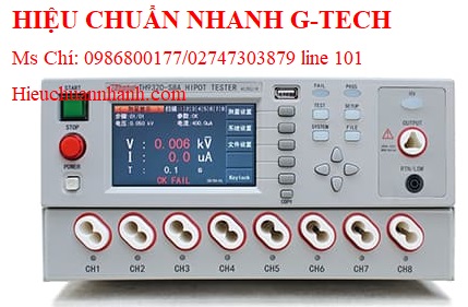 Hiệu chuẩn hệ thống kiểm tra cộng hưởng AC HV HIPOT GDTF-CVT (Cho hộp số CVT).Hiệu chuẩn nhanh G-tech