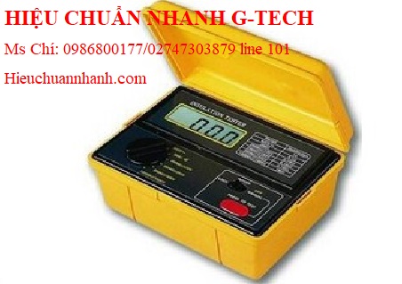 Hiệu chuẩn đồng hồ đo điện trở cách điện LUTRON DI6300A.Hiệu chuẩn nhanh G-tech
