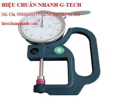Phân Phối Đồng Hồ Đo Độ Dày (Họng Sâu L: 30mm ), Model: DT-9025 Kèm Hiệu Chuẩn