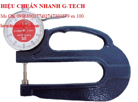 Phân Phối Đồng Hồ Đo Độ Dày (Họng Sâu L: 120mm ), Model: DT-9004 Kèm Hiệu Chuẩn 