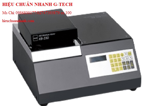 Phân Phối Máy Phân Tích Độ Ẩm Hồng Ngoại Kett, Model: KB-230 Kèm Hiệu Chuẩn