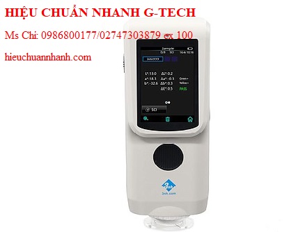Hiệu chuẩn máy quang phổ đo màu 3nh TS7010 (Dual-24 array sensor; ΔE*ab 0.1).Hiệu chuẩn nhanh G-tech