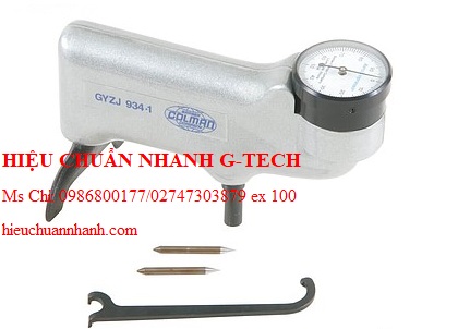 Hiệu chuẩn thiết bị đo độ cứng ELCOMETER 3101 (50-100 Rockwell). Hiệu chuẩn nhanh G-tech