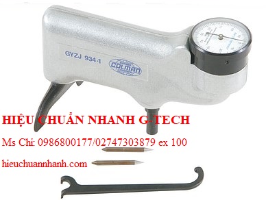 Hiệu chuẩn thiết bị đo độ cứng ELCOMETER 3101 (25-150 Brinell Hardness). Hiệu chuẩn nhanh G-tech