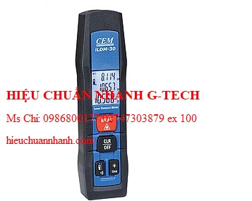 Hiệu chuẩn máy đo khoảng cách laze CEM LDM-30 (0.05 ~ 30m). Hiệu chuẩn nhanh G-tech