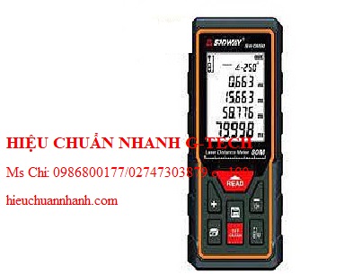 Hiệu chuẩn  máy đo khoảng cách lazer SNDWAY SW-DM80 (0.05-100m). Hiệu chuẩn nhanh G-tech