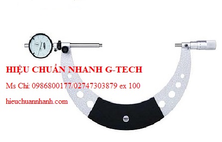  Panme có đồng hồ so cơ INSIZE 3633-400 (300-400mm).Hiệu chuẩn nhanh G-tech