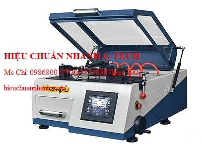 Hiệu chuẩn máy cắt mẫu Hoyamo HQG-201 (500-3000rpm, đường kính cắt Φ 30mm). Hiệu chuẩn nhanh G-tech