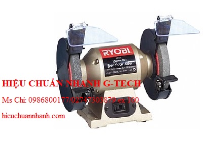 Hiệu chuẩn máy mài hai đá để bàn RYOBI HBG-6E (2850 vòng/phút). Hiệu chuẩn nhanh G-tech