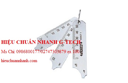 Hiệu chuẩn thước đo mối hàn INSIZE 4847-1. Hiệu chuẩn nhanh G-tech