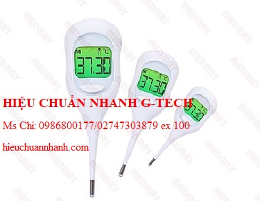 Hiệu chuẩn nhiệt kế mềm nhọn linh hoạt Medmay MDTW-045 (~8s; 33-42.9℃). Hiệu chuẩn nhanh G-tech