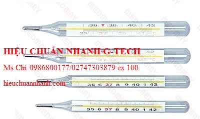 Hiệu chuẩn nhiệt kế không chứa thủy ngân Medmay MMTW-104 (35℃-42℃; cỡ lớn). Hiệu chuẩn nhanh G-tech