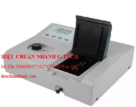 Hiệu chuẩn máy quang phổ YOKE UV1100 (195-1020nm;5nm). Hiệu chuẩn nhanh G-tech
