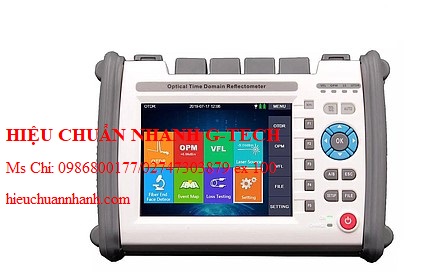 Hiệu chuẩn máy đo quang OTRD màn hình cảm ứng SKYCOM T-OT750-S-A28 (1310/1550nm, 28/26dB). Hiệu chuẩn nhanh G-tech