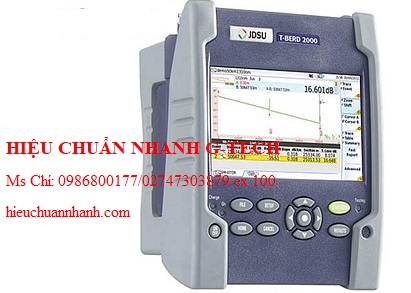 Hiệu chuẩn máy kiểm tra cáp quang OTDR JDSU MTS 2000. Hiệu chuẩn nhanh G-tech