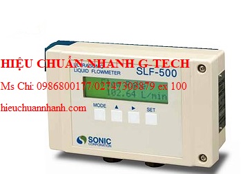 Hiệu chuẩn thiết bị đo lưu lượng dòng chảy siêu âm SONIC SLF-500. Hiệu chuẩn nhanh G-tech
