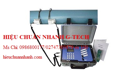 Hiệu chuẩn máy đo lưu lượng bằng sóng siêu âm cầm tay Dynaflox Series DMTFP. Hiệu chuẩn nhanh G-tech