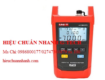 Hiệu chuẩn máy đo công suất quang cầm tay UNI-T UT692G (-50dBm~26dBm). Hiệu chuẩn nhanh G-tech