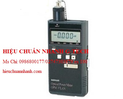 Hiệu chuẩn máy đo công suất quang Sanwa OPM37LAN (1nW -20.00mW, ±5.0%). Hiệu chuẩn nhanh G-tech