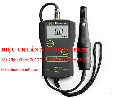 Hiệu chuẩn máy đo DO điện tử cầm tay MILWAUKEE MW600 (0.0 - 19.9 mg/l). Hiệu chuẩn nhanh G-tech