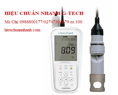 Hiệu chuẩn máy đo oxy hoà tan cầm tay HORIBA OM-71-2A-S (0.00 ~ 20.00mg / L). Hiệu chuẩn nhanh G-tech