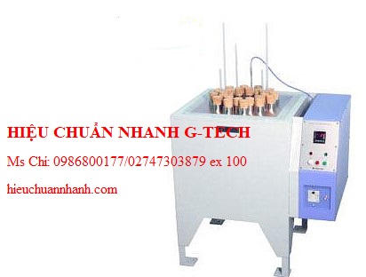 Hiệu chuẩn máy thử nghiệm lão hóa của ống nghiệm Yasuda 122. Hiệu chuẩn nhanh G-tech