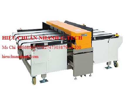 Hiệu chuẩn máy dò kim loại dạng băng tải SANKO APA-1500F (Băng tải đơn; 1500mm; 25m/phút). Hiệu chuẩn đạt chứng nhận ISO/IEC 17025:2017