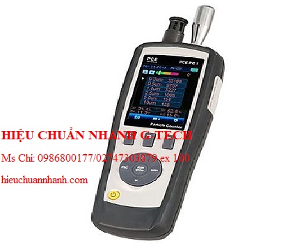 Hiệu chuẩn máy đếm hạt tiểu phân trong không khí PCE PCO 1. Hiệu chuẩn nhanh G-tech
