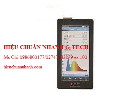 Hiệu chuẩn máy đo quang phổ ánh sáng cầm tay Lisun LMS-6000 (380~780nm). Hiệu chuẩn nhanh G-tech